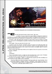 Portada Las guerras clon : liga de espias