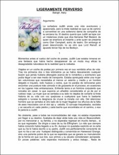 Portada Ligeramente perverso