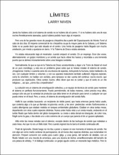 Portada Límites