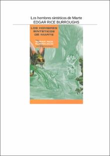 Portada Los hombres sintéticos de Marte