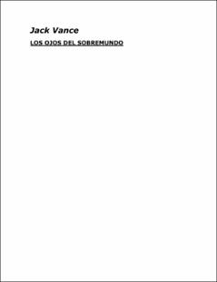 Portada Los ojos del sobremundo