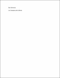Portada Los vampiros de la mente. 3