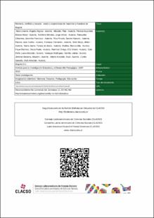 Portada Memoria, conflicto y escuela : voces y experiencias de maestros y maestras en Bogotá