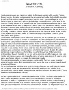 Portada Nave mental