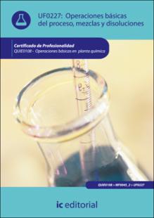Portada Operaciones básicas del proceso, mezclas y disoluciones