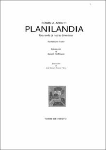 Portada Planilandia : una novela de muchas dimensiones