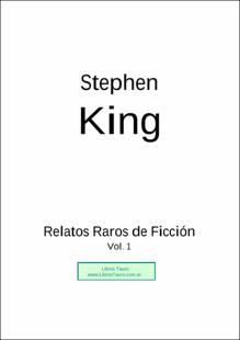 Portada Relatos raros de ficción. Vol. 1