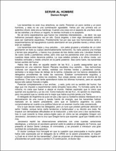 Portada Servir al hombre