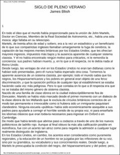 Portada Siglo de pleno verano