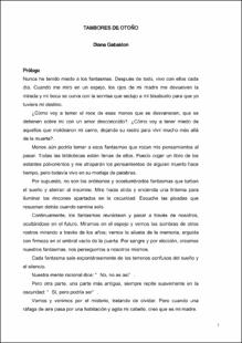 Portada Tambores de otoño