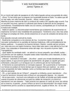 Portada Y así sucesivamente