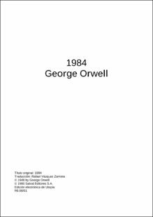 Portada 1984