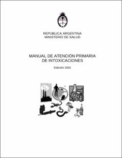 Portada Manual de atención primaria de intoxicaciones
