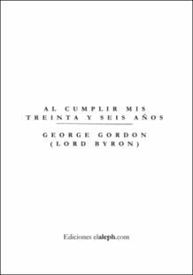 Portada Al cumplir mis treinta y seis años
