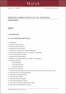 Portada Medicina preventiva en el anciano