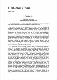 Portada El arbolado y la patria