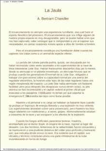 Portada La jaula
