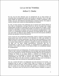 Portada La luz de las tinieblas