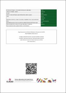 Portada El drama de Chapare : la frustraci&oacute;n del desarrollo alternativo