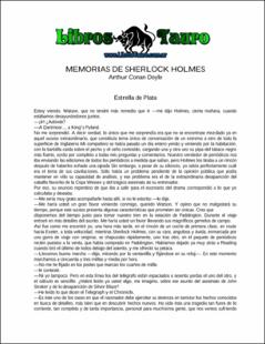 Portada Memorias de Sherlock Holmes