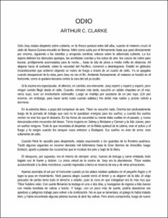Portada Odio