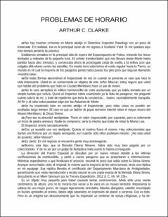 Portada Problemas de horario
