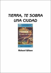 Portada Tierra te sobra una ciudad ?