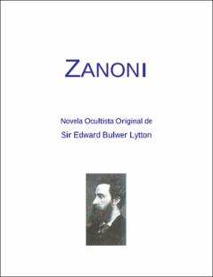 Portada Zanoni : novela ocultista original de Sir Edward Bulwer Lytton