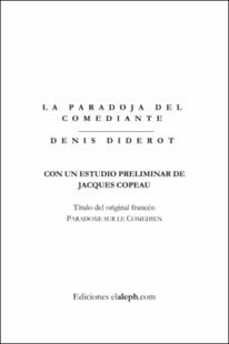 Portada La paradoja del comediante