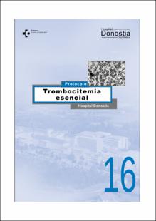 Portada Protocolo de trombocitemia esencial