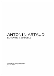 Portada El teatro y su doble