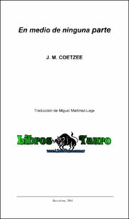 Portada En medio de ninguna parte