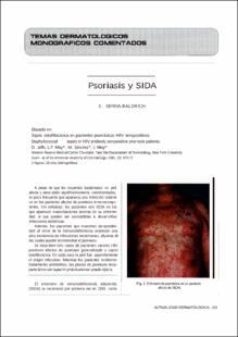 Portada Psoriasis y sida