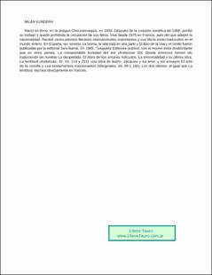 Portada La insoportable levedad del ser