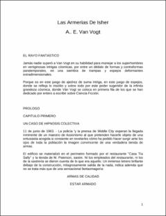 Portada Las armerias de isher
