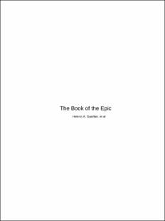 Portada The book of the epic