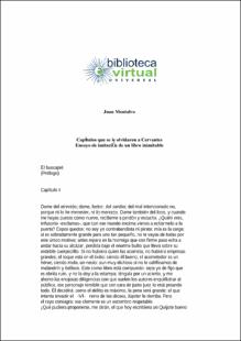 Portada Capítulos que se le olvidaron a cervantes