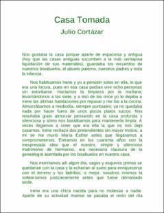 Portada Casa tomada