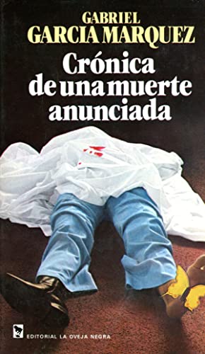 Portada Crónica de una muerte anunciada