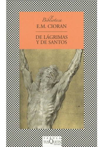 Portada De lágrimas y de santos