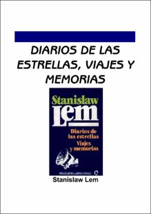 Portada Diarios de las estrellas : viajes y memorias