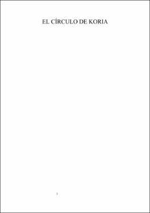 Portada El círculo de Koria