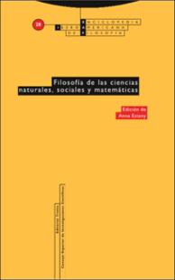 Portada Filosofía de las ciencias naturalessociales y matemáticas : Enciclopedia IberoAmericana de Filosofía Volumen 28