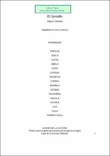 Portada El serrallo