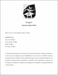 Portada El tigre