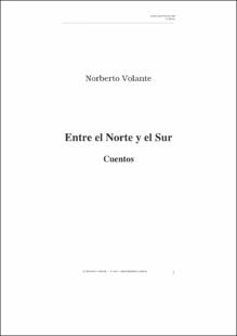 Portada Entre el norte y el sur : cuentos