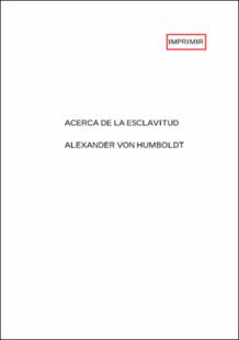 Portada Acerca de la esclavitud