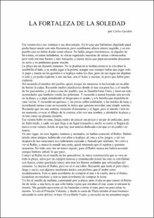 Portada La fortaleza de la soledad