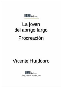 Portada La joven del abrigo largo : procreación