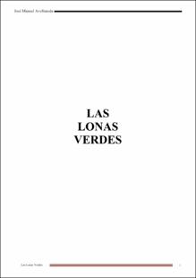 Portada Las lonas verdes